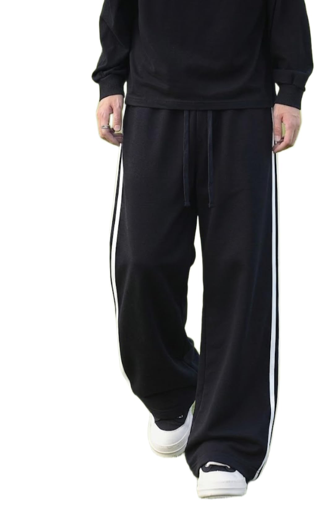 dockstreet Track Pant for Men || Baggy Fit || Track Pants || Full Elastic Jogger Track Pant || 100% Cotton-picture-20