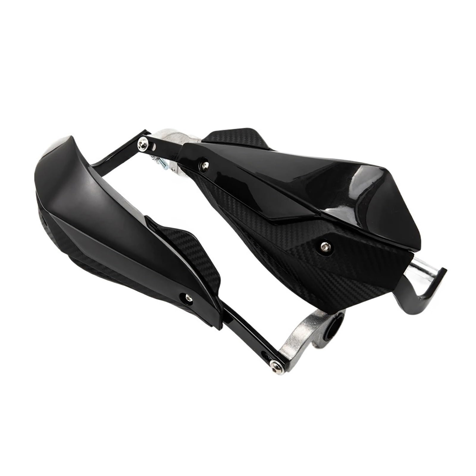 Negro para Motocicleta, Barra Cepillo, Protectores Manos para Motocross,protección para Carreras para Pit Street Protectores de Manos para Moto