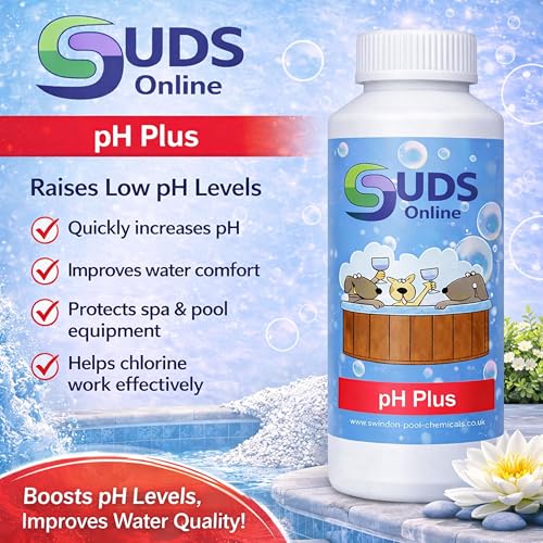 Suds Online Swimming Pool Starter Kit 500G- Includes Chlorine Tablets, pH+, pH-, Algaecide & Strips including floating dispenser - Image 7