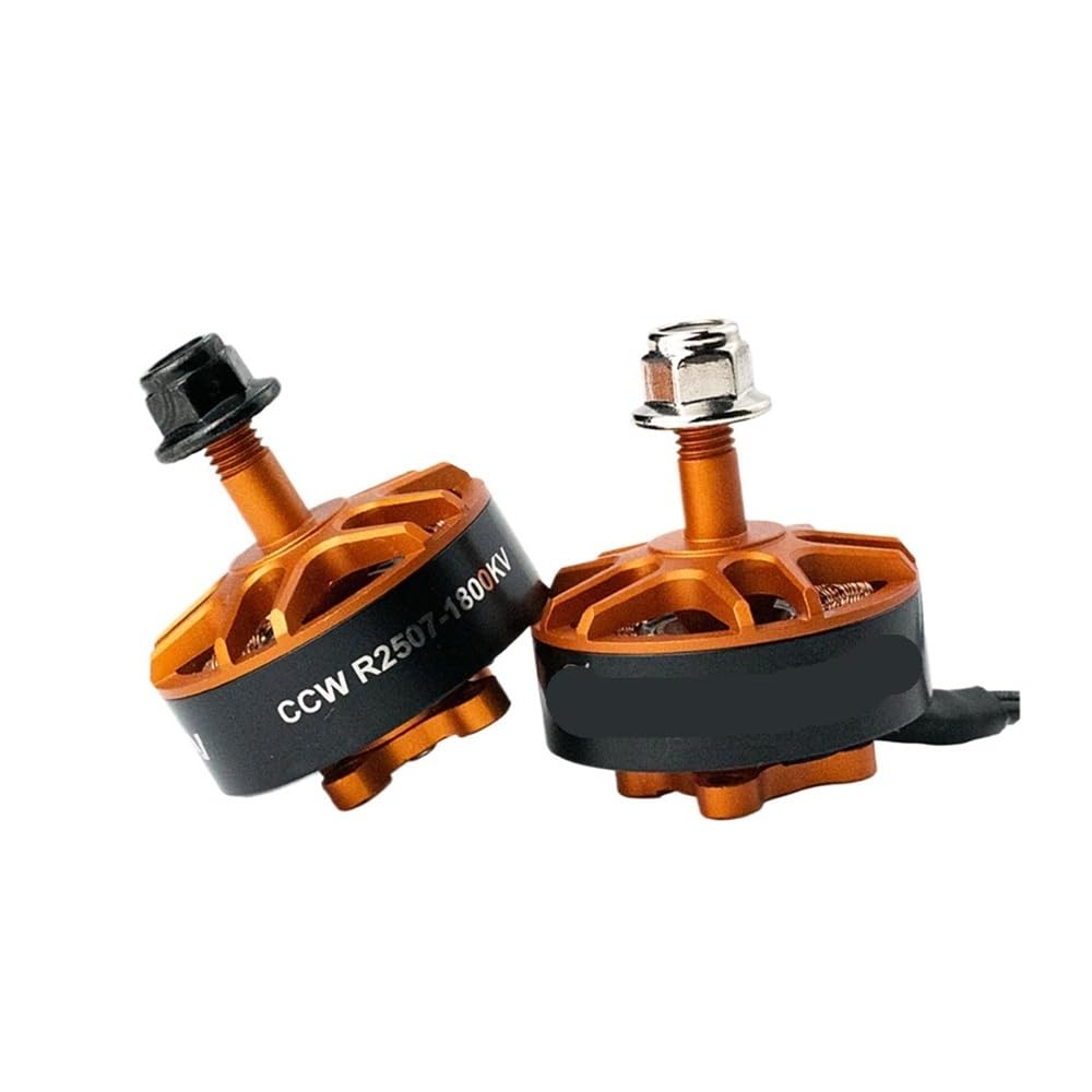 Silnik bezszczotkowy D-129 2507 1800KV 3,6S do drona, zestaw akcesoriów do FPV(2 szt. CW)