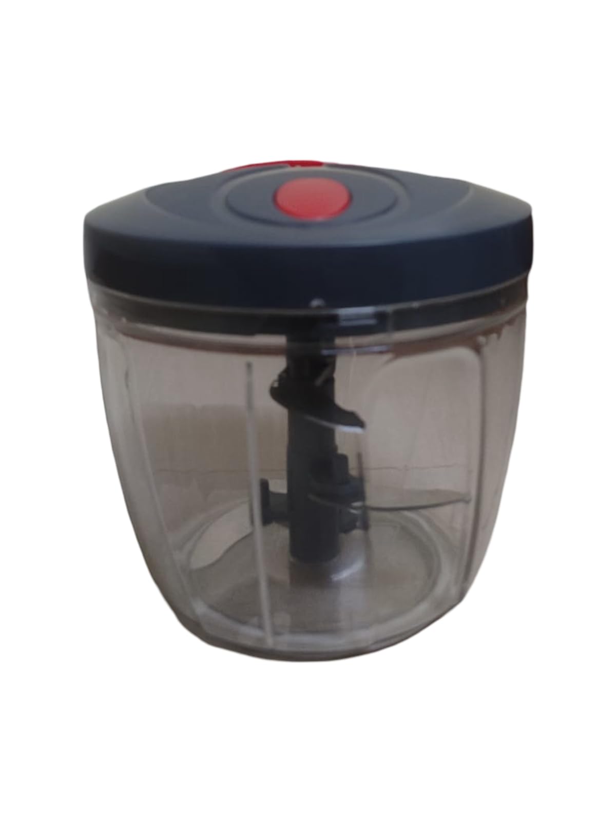 750 ML Vegetable Chopper 5 Blade Manual Food Chopper Onion Cutter Kitchen Vegetable Cutter Multipurpose Vegetable & Fruit Chopper (Grey)-image-8