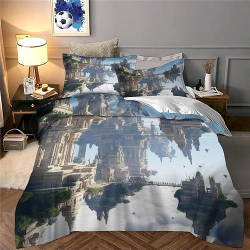 Housse de couette cerf 3D super douce lit double de luxe