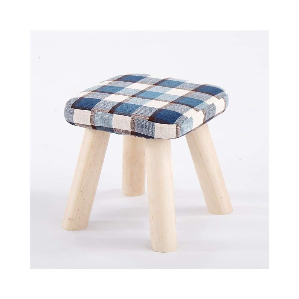 Tabouret de canape bleu pour un salon chaleureux et cosy