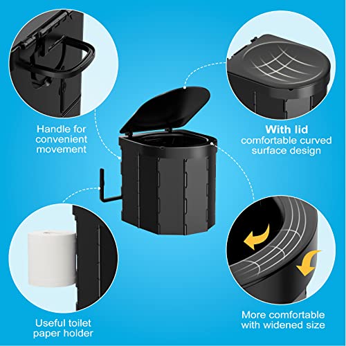 WADEO WC da Campeggio aggiornato, WC Portatile per...