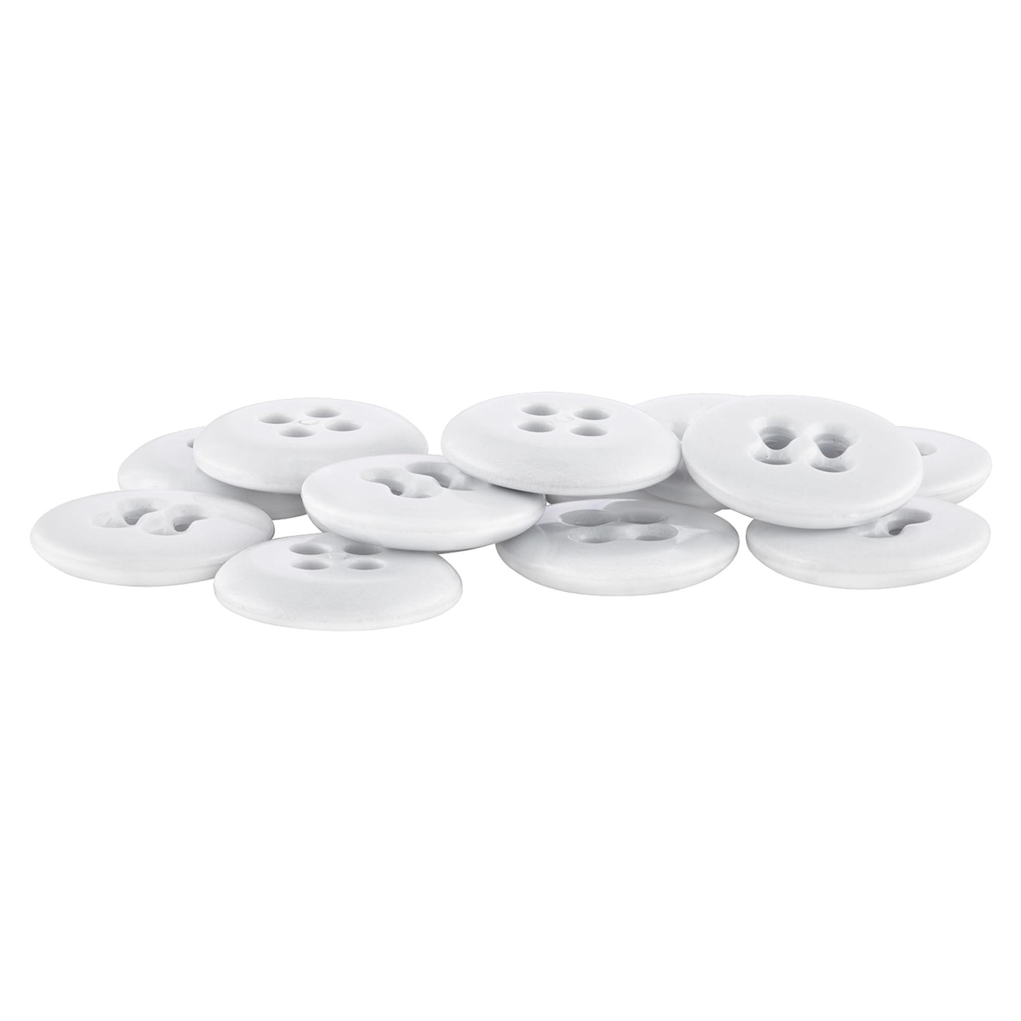 buttonmode Universal Suspender botones para pantalones, 17 mm 12 unidades