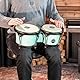 Meinl Percussion Bongos Journey Series - 2 Handtrommeln mit 6,5 und 7,5 Zoll - inkl. Stimmschlüssel - ABS Kunststoff, Hellblau (HB50SF)