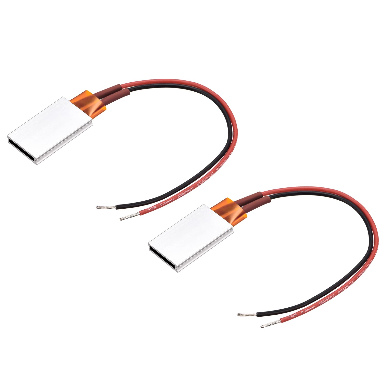 Muiltvoe PTC Heating Element 36V 7W-50W 220C Consistent Temperature Ceramic Thermostatic for Heating 2pcs
