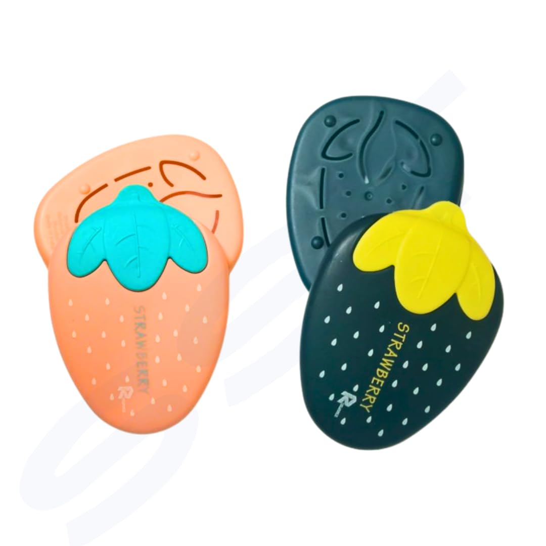 Soap Case for Bathroom – Strewberry Shaped Soap Box Holder,Soap Tray for Kids Bathroom, Bathroom Accessories, Soap Case for Kitchen, Box Holder with Cover Pack of 2(Orange and Blue Colour) (B0DGXLC332) Amazon Price History, Amazon Price Tracker
