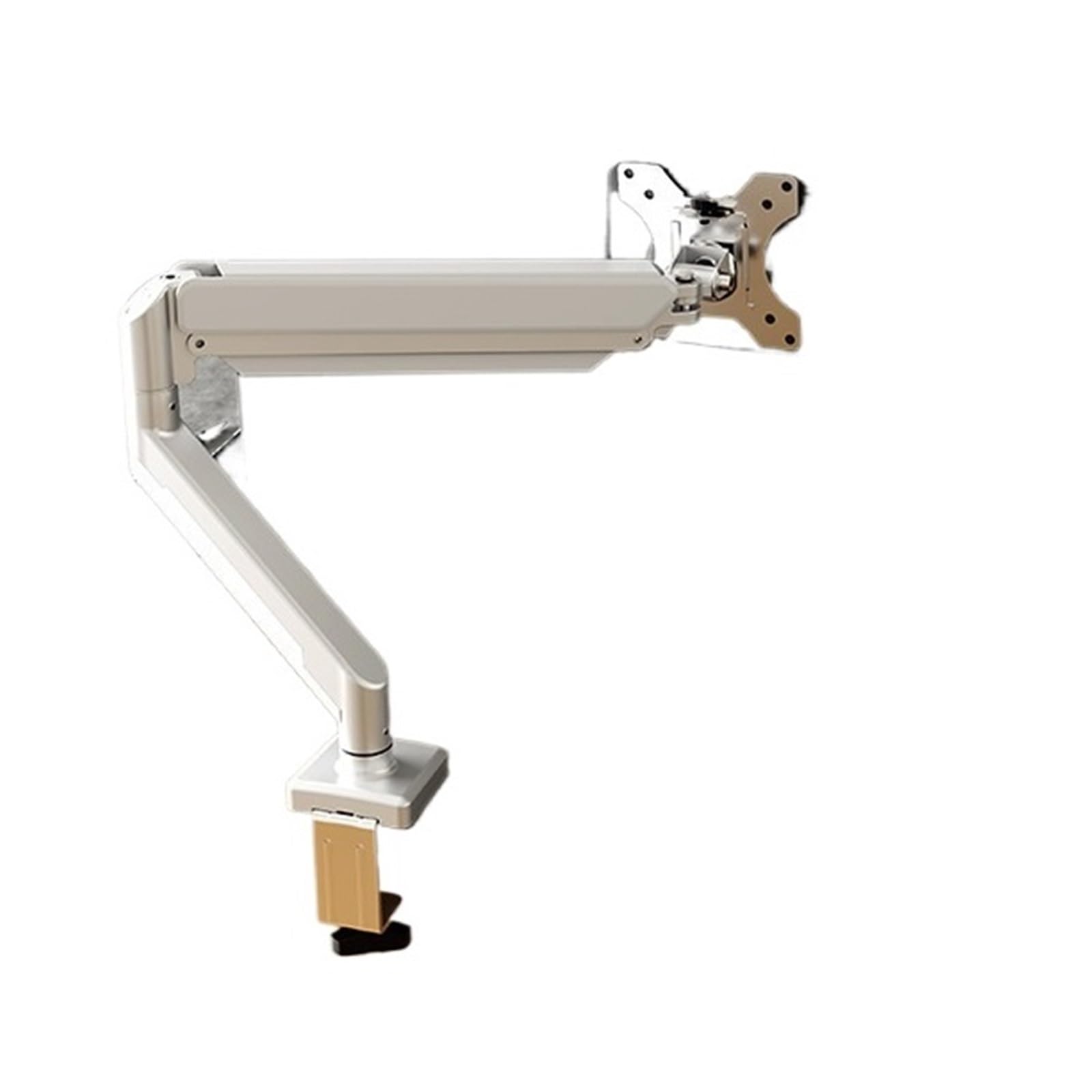 Ikpgbzxm Singlescreenpearlwhite Monitor Stand, Robotic Arm, Desktop Rotating Screen, Cantilever Base(Singlescreenpearlwhite)