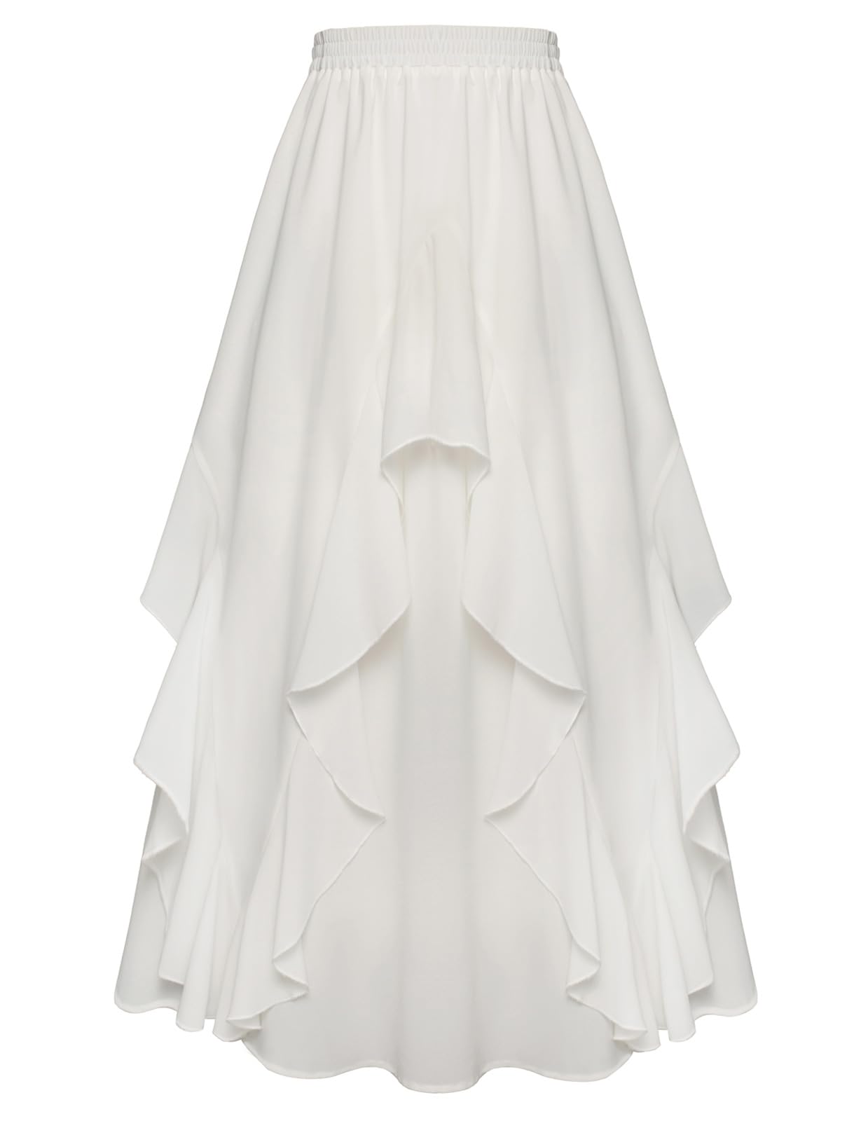 Scarlet Darkness Ruffled Maxi