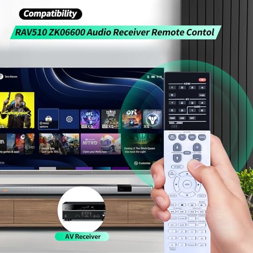 Télécommande pour Yamaha RX-A470 RX-A470BL RX-V677 RXV677 audio