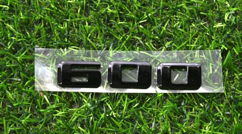 Image of 1Pcs Escalade 600 Rear Liftgate Nameplate Emblem 3D Badge Compatible with Escalade (Glossy Black)