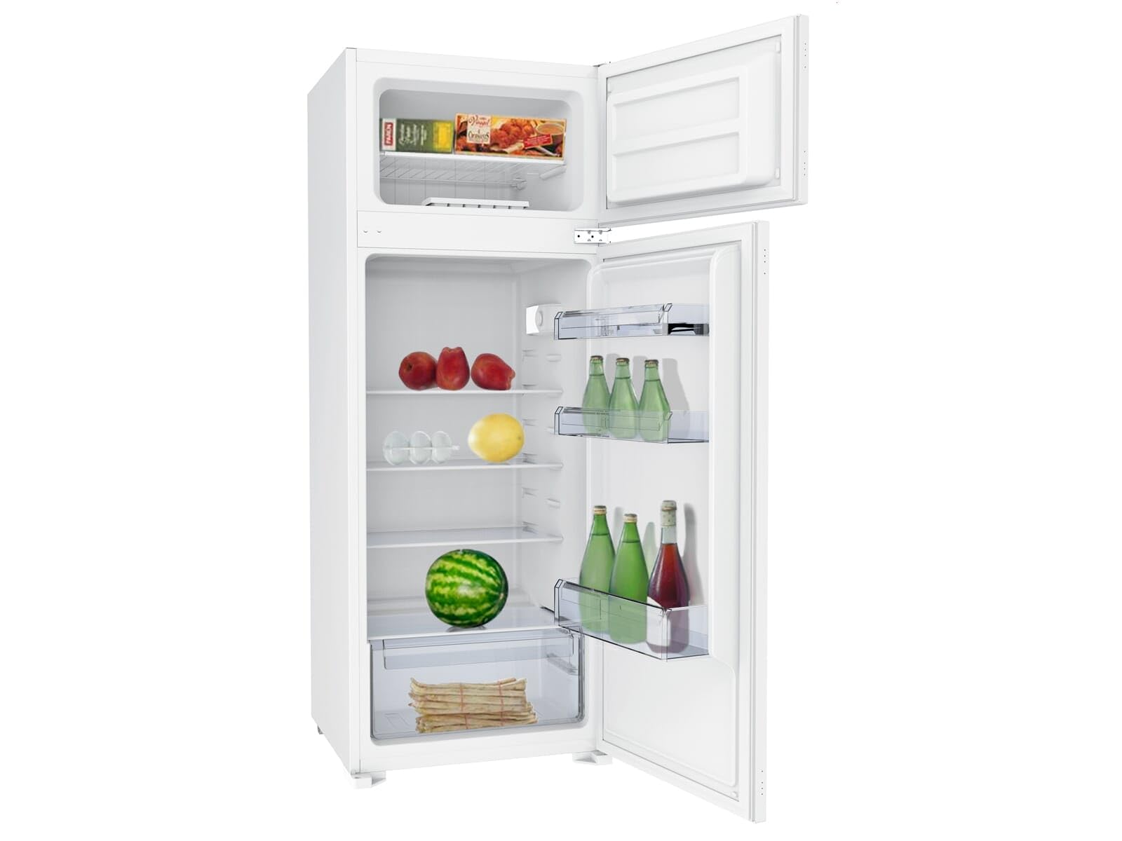 GORENJE RFI4152P1: Einbaukühlgefrierkombination, 145 cm hoch, 54 cm breit, weiß