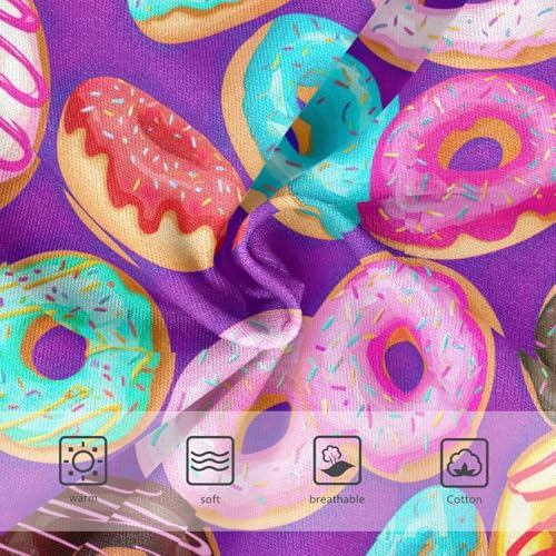 Joisal Cartoon Colorful Donuts Toddlers Underwear Floral 2t Cotton Girl Panties Cute Bright Underpants Briefs3