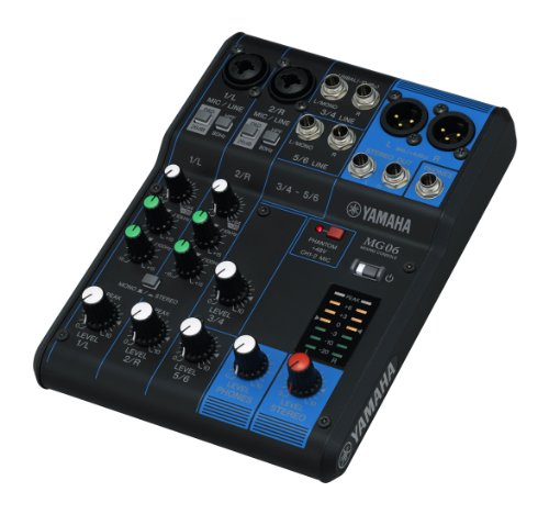 Image of Yamaha MG06 6-Input Compact Stereo Mixer