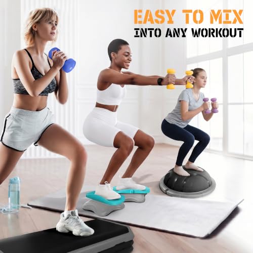 Image of Yes4All Neoprene Dumbbells, Pairs and Sets with Rack for Home Workouts