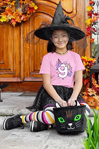 Unicorn 9th Birthday Shirts for Toddler Girls Outfit 9 Year Old Ninth Nine Shirt2