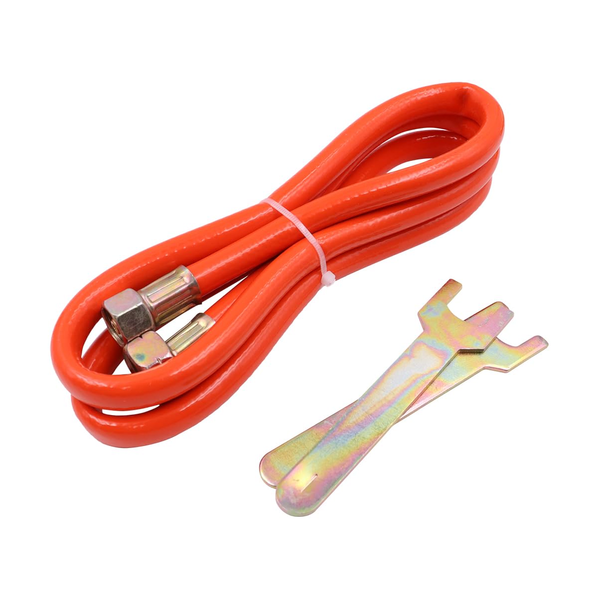 Kit de quemador de techo POFET con fuelle, soplete de couvreur de gas de brazo largo, quemador de malezas de llama de propano de 2 m de tubo, soplete de gas