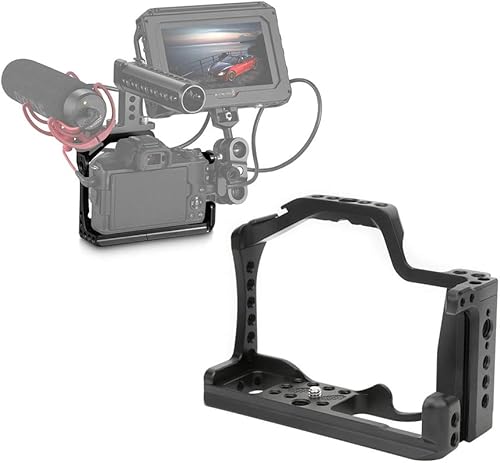 Jaula de cámara para cámaras sin espejo M50/M5, jaula de expansión protectora de metal con soporte de mango de agarre, accesorios de expansión de