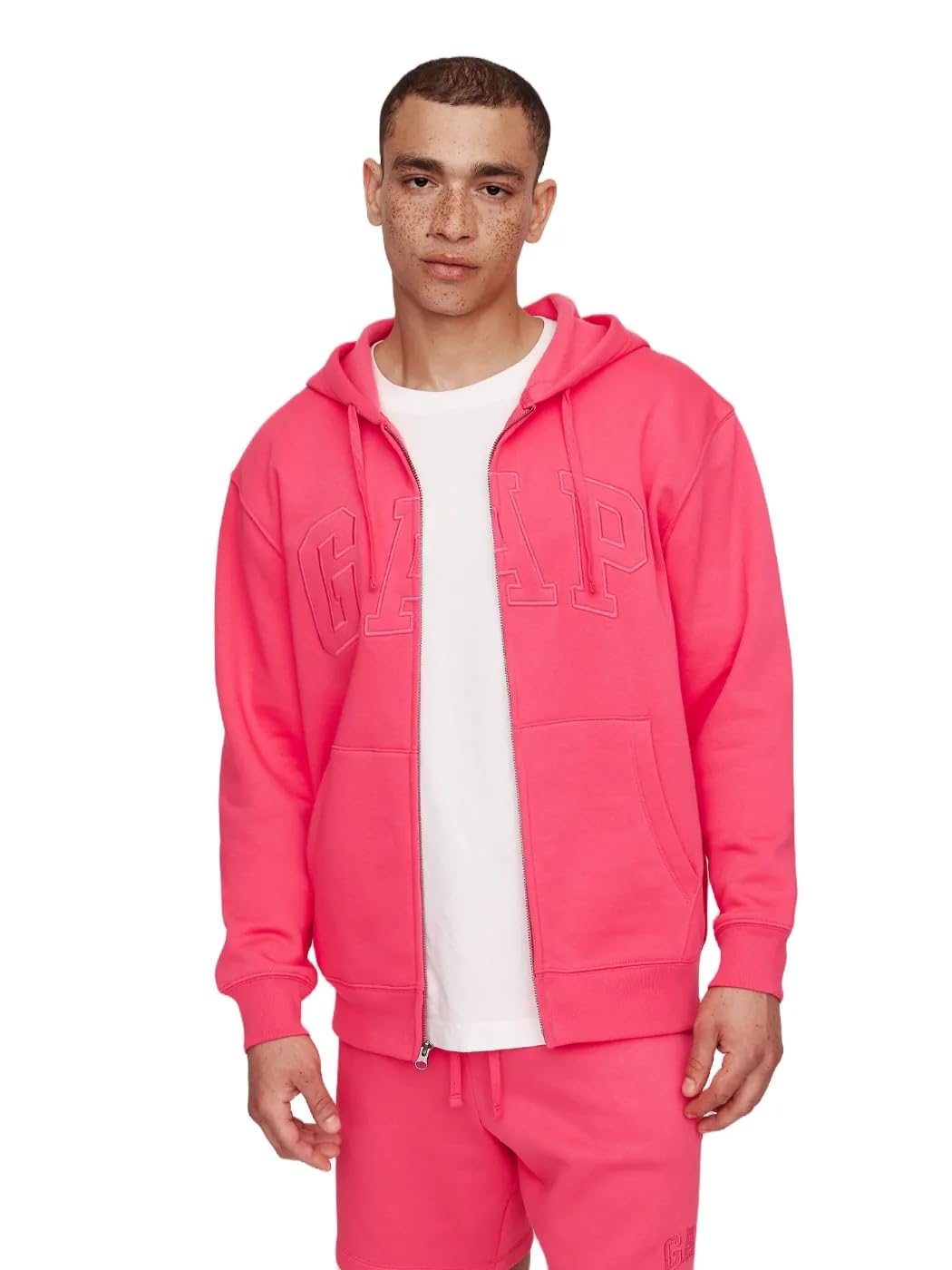 GAP Men's Heritage Logo Full Zip Hoodie