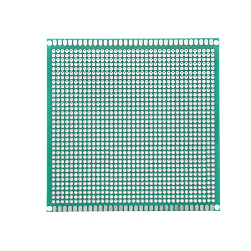 YOKIVE 2 Pcs Single Sided Universal Printed Circuit Boards, FR-4 PCB Tinned Board