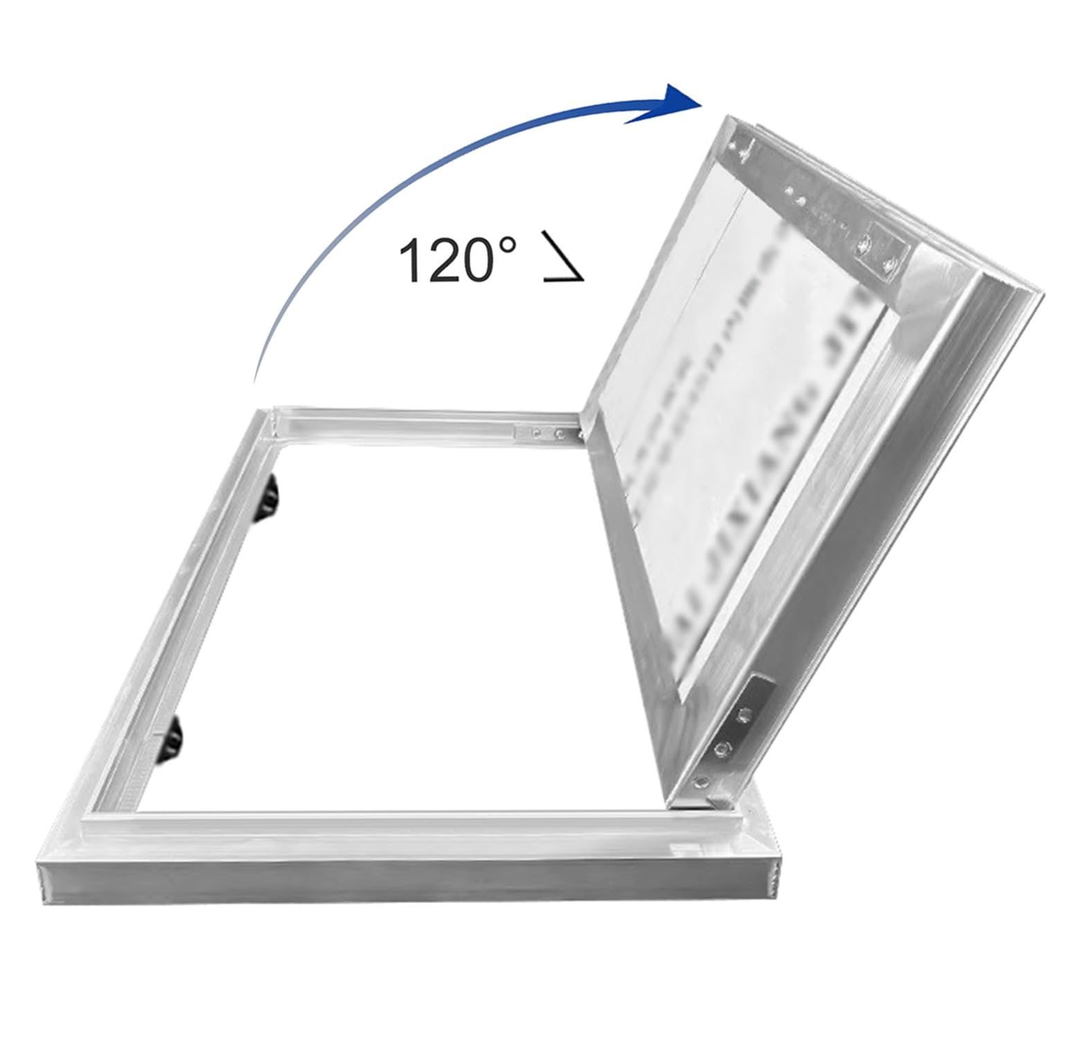 Pannello di accesso della parete per cartongesso, porta di accesso in cartongesso con telaio in alluminio, copertura elettrica del portello di ispezione