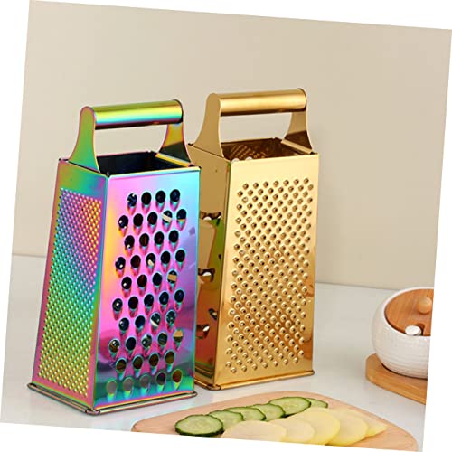 Rallador de queso y vegetales multiusos acero inoxidable miniatura 5