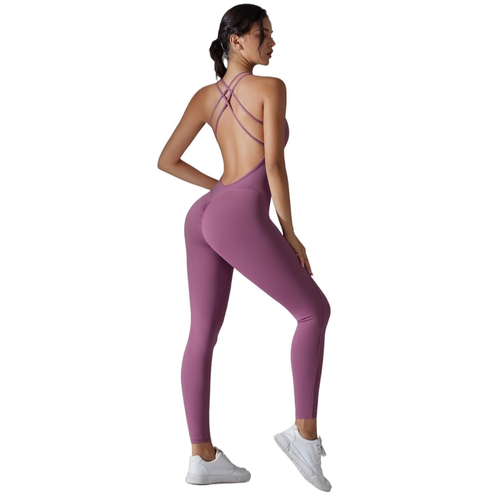 Combinaison de Pilates Pilates body Yoga barboteuse dos nu ensemble Fitness une pièce sport costume Stretch vêtements de Push Up