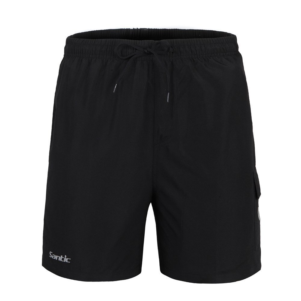 Hi8 Store Men's 4D Padded Bikes Shorts Loose Mountain Bike Shorts Black
