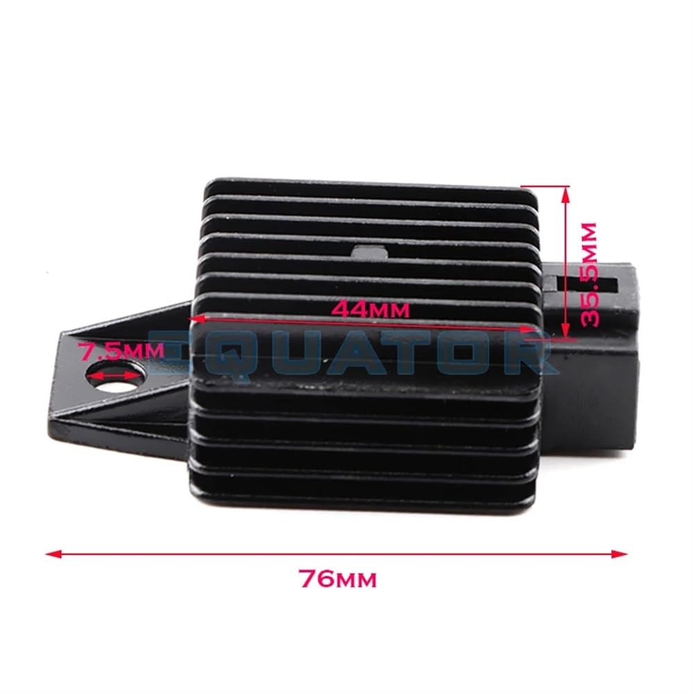 Raddrizzatore Regolatore Di Tensione 12V 4 Pin Per Ciclomotori 50cc-125cc, ATV, Scooter E Go Kart