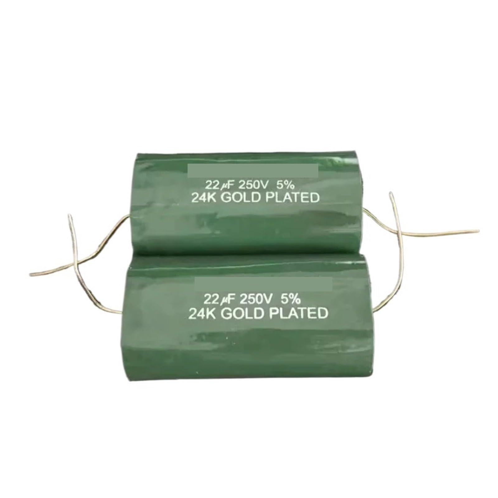 BALYDLUL 2pcs 2.2UF 5.6UF 8UF 20UF 22UF 30UF 33UF 250V capacitor(2.2UF 10x19x38.5mm)