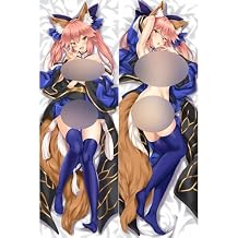 Fate Tamamo no Mae Anime Girl Dakimakura Hugging Body Pillow Case Cover 150cm X 50cm Peach SkinE