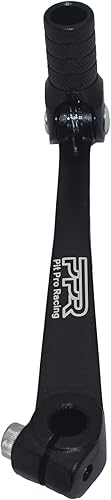 Vista 83 de Palanca de cambios de aluminio CNC, palanca de cambios de pedal plegable, apta para CRF50 XR50 XR CRF 50cc 110cc 250cc Dirt Pit Monkey Bike negro