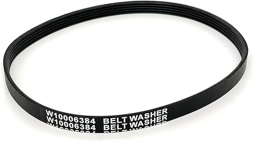 W10006384 Washer Drive Belt Replacement Part for Whirlpool Maytag Kenmore