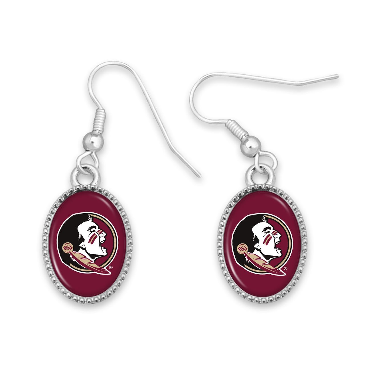 Florida State Seminoles Kennedy Earrings Jewelry Gift Licensed FSU