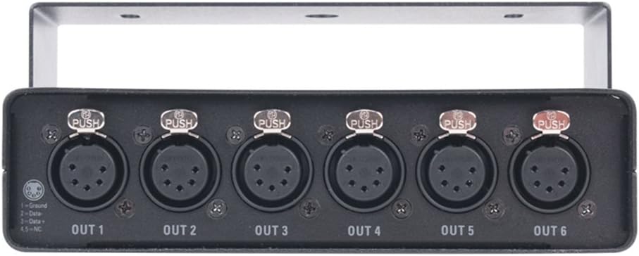 Elation RDMX6S 6-WAY RDM/DMX BRANCH