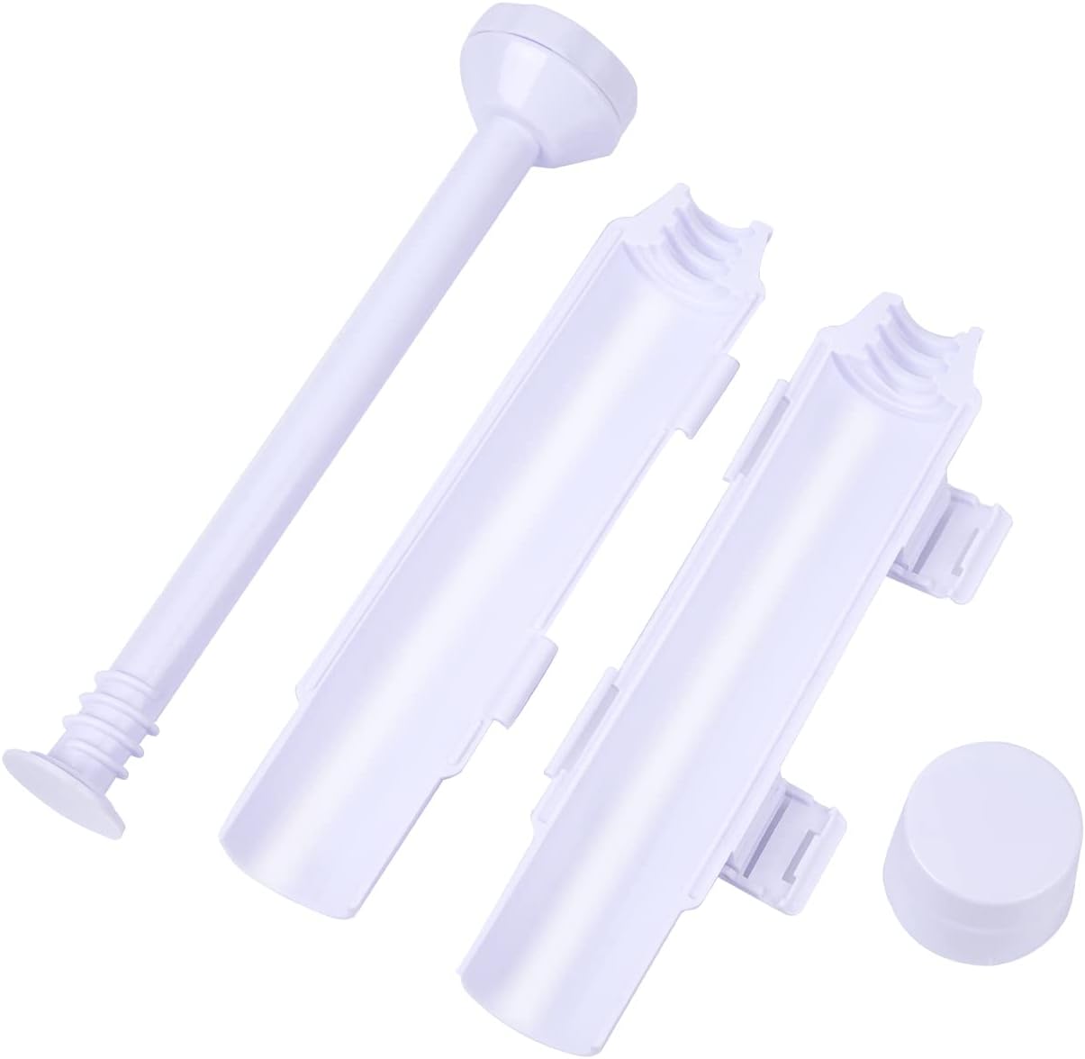 12pcs Sushi Bazooka Sushi Maker Mold Plastic Rice ， Sushi Maker Rice Vegetable Meat Diy Sushi Making Kit Machinekitchen Utensils