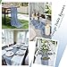 8 Pack Dusty Blue Cheesecloth Table Runners 20x120 Inch Gauze Table Runner Cheese Cloth 10FT Blue Table Runner Rustic Sheer Runner for Wedding Baby Shower Birthday Party Table Decor