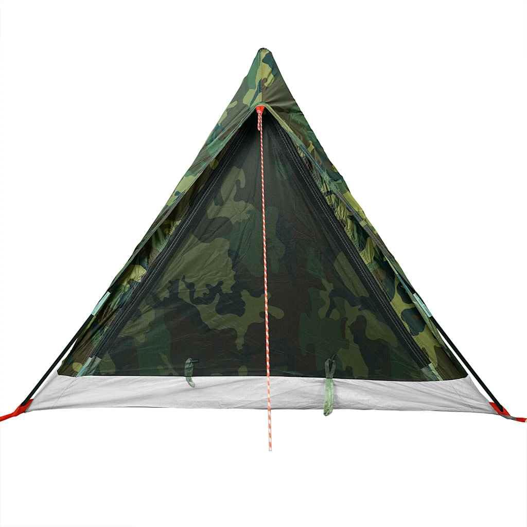 Campingzelt für Personen Gruen wasserdicht mit Moskitonetz, Beluiftung, E Anschluss, leichtes Packmass 1, A Rahmen Fuer Wanderung, Trekking, Outdoor und Festival