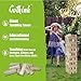 GOTHINK Giant Tumbling Tower Game, Super Large 51pcs Wooden Blocks Stacking Game, Stacking to Over 6 Feet, Jumbo Timber Blocks with Carry Bag, Jumbo Outdoor Indoor Game Toy Gift for Kids and Adults