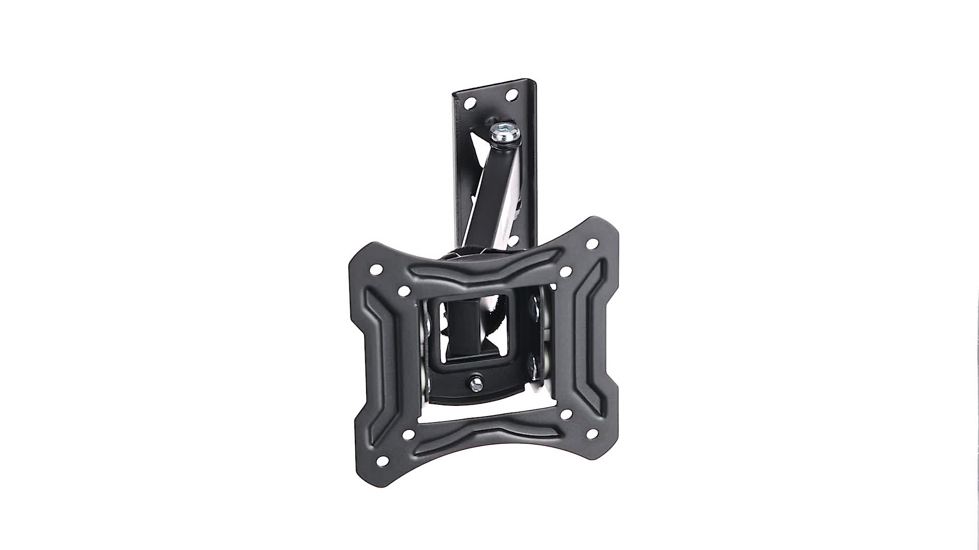 Supporto TV Fullmotion Da Parete - Per TV 23-42", Fino 20 Kg, Orientabile E Inclinabile, Nero - Foto 3