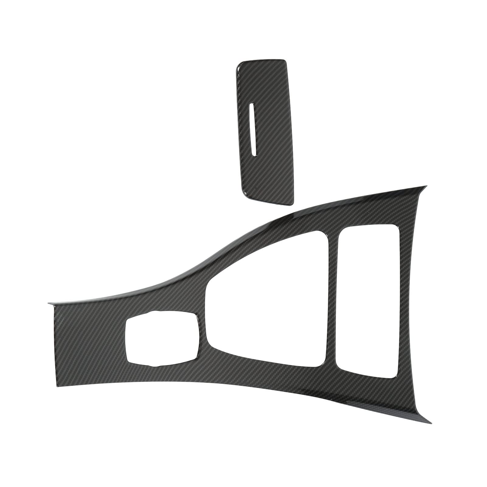 Copertura Pannello Marce in Stile Fibra di Carbonio per Serie 3 E90 2008‑2012 Protezione Consolle Centrale Adesivi Trim