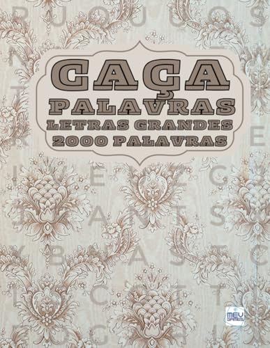 Caça Palavras Letras Grandes 2000 Palavras: Portuguese Puzzle Game | Livro em português estilo vintage com 100 Jogos | Grande Formato 21 x 29,7 cm | ... e Viagens (Portuguese Edition) | MEV Games