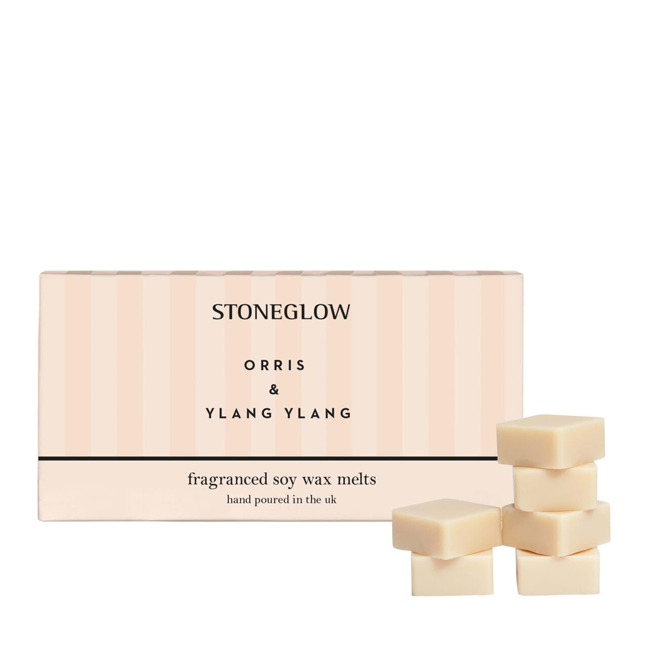 Stoneglow Modern Classics Collection - Orris & Ylang Ylang 192 Grams Scented Wax Melts - Peach