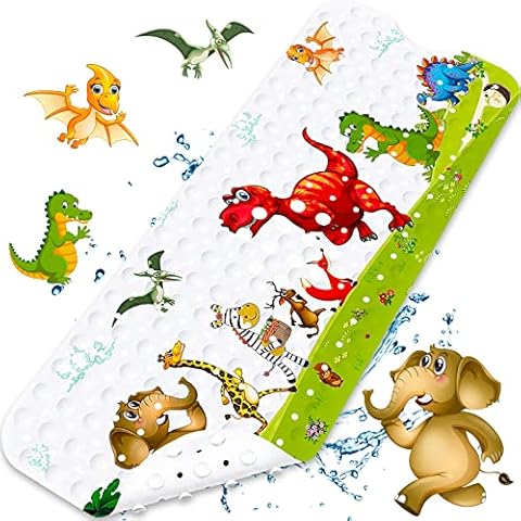 McNory Antirutschmatte Badewanne,100x 40cm Extra Lang Badewannenmatte, Maschinenwaschbar Duschmatte mit Saugnäpfen 100x40cm Badematte rutschfest Cover