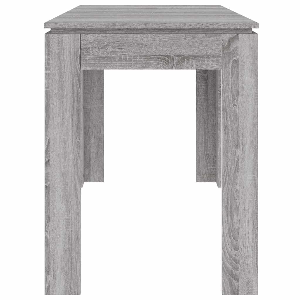 Sonoma Esstisch, grau, 120 x 60 x 76 cm, Holz, D-Technik | Glatte Oberfläche, robust, leicht zu reinigen, feuchtes Tuch, Thekentisch, Restaurant, Bistrot