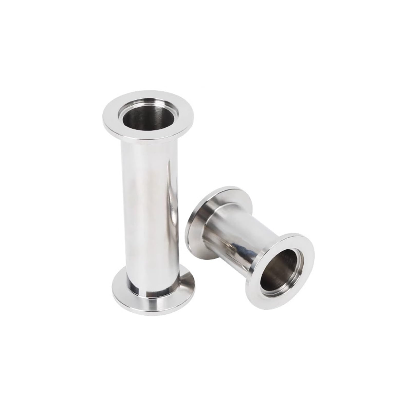 Revive Furniture Brida de acero inoxidable for tubería recta de vacío KF16, KF25, KF40 y KF50, accesorio de conexión rápida, accesorios for tubería recta de 40 a 200 mm de longitud(KF40,150MM)