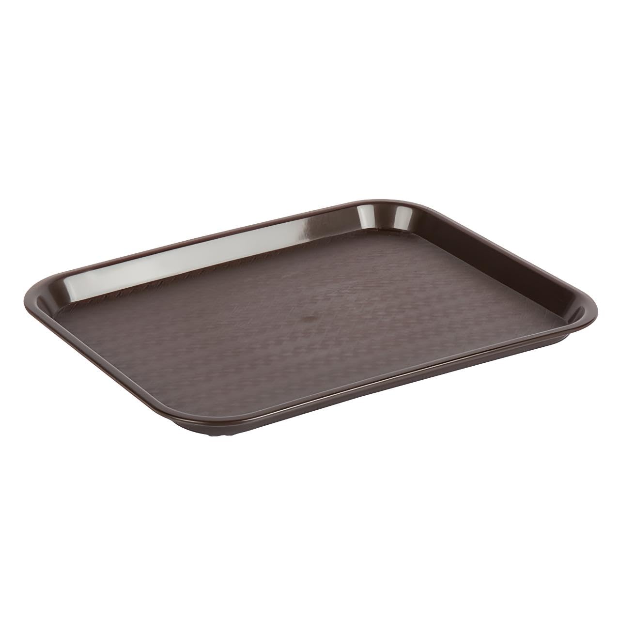 Lunch And Dinner Food Tray | Red | 10" X 14" Plastic Food Trays For