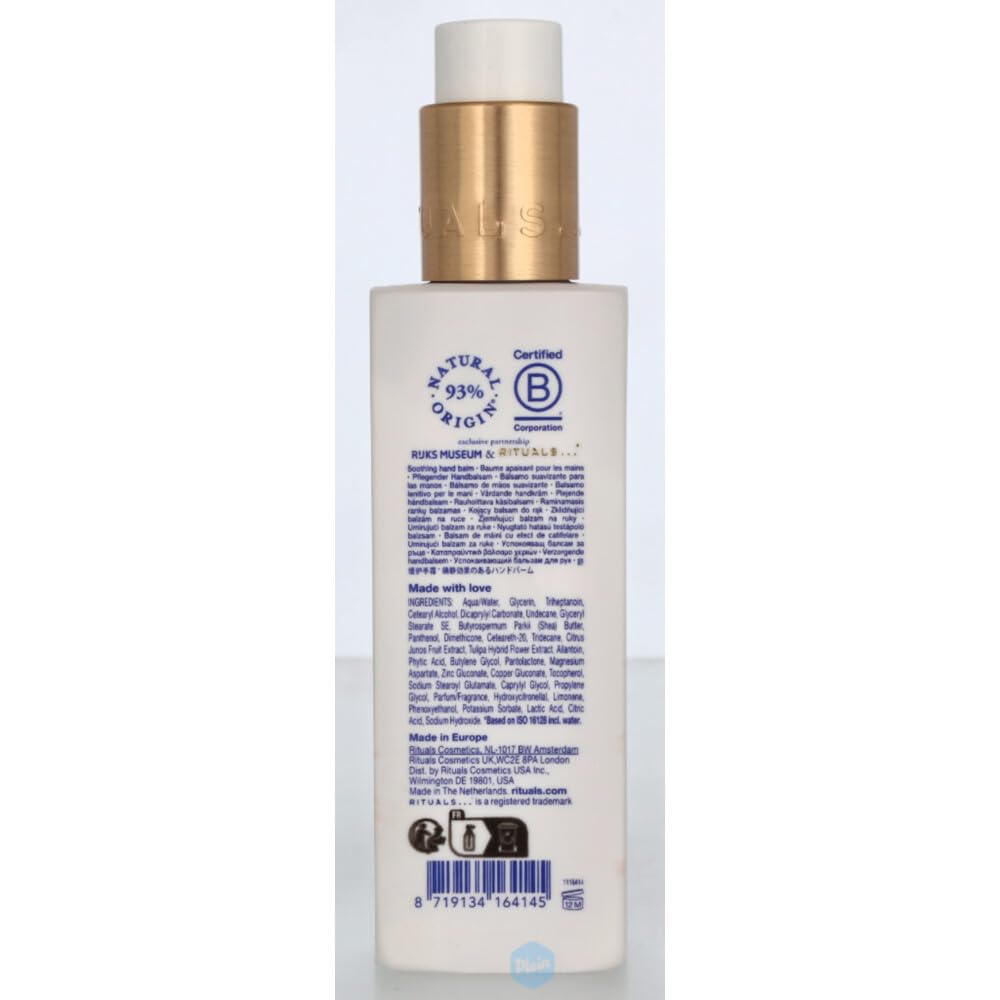 RITUALS - Tulip & Japanese Yuzu Amsterdam Collection Hand Cream