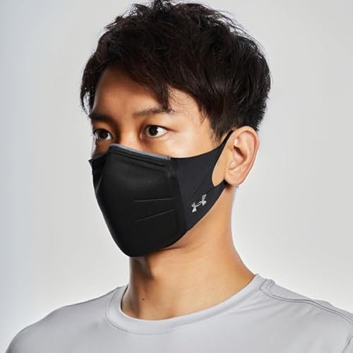 [アンダーアーマー] UA スポーツマスク フェザーウエイト Black/Black/Silver Chrome MDLG 7枚目